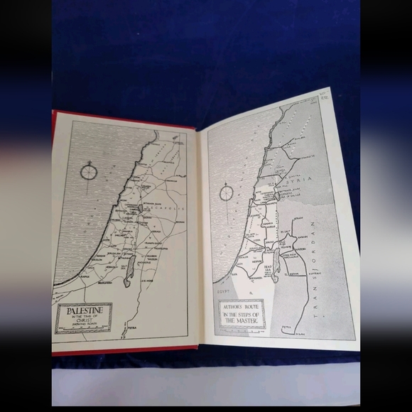 Vintage In The Steps Of The Master, H.V. Morton, 1934 Hardcover Book - Picture 3 of 9